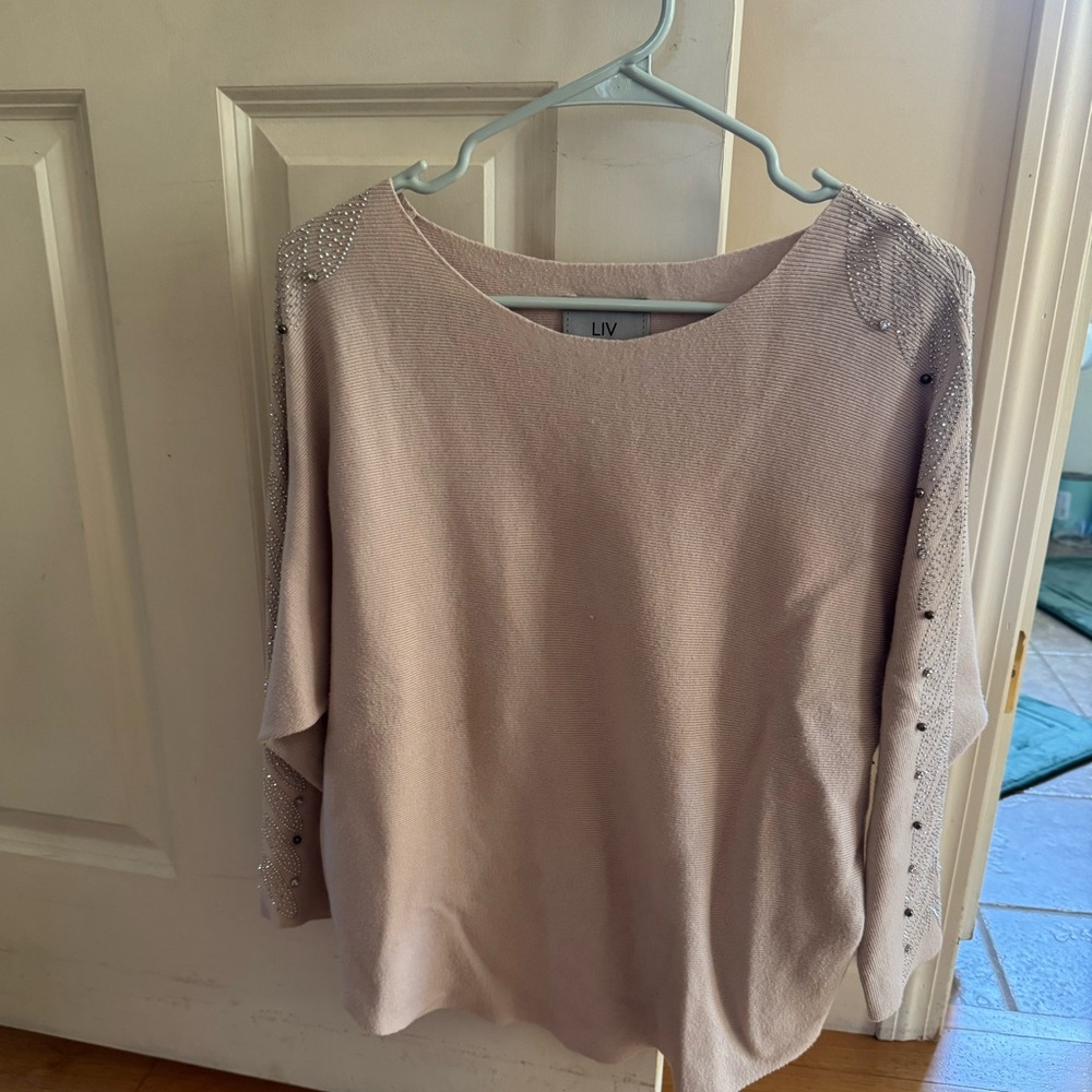 LIV Milano Cream Sweater